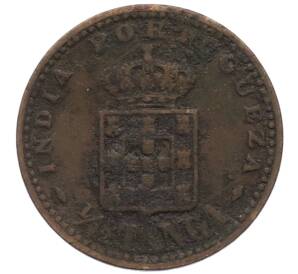 1/12 танга 1901 года Португальская Индия — Фото №1