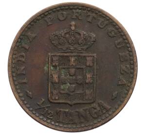 1/12 танга 1903 года Португальская Индия — Фото №1