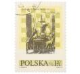 Почтовая марка 1.5 злотых 1974 года Польша «10-й Международный шахматный фестиваль в Люблине — Образование (Даниэль Миколай Ходовецкий)» (Артикул: K12-70497) — Фото №1