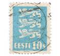 Почтовая марка 10 сентов 1928 года Эстония «Герб» (Артикул: K12-70530) — Фото №1