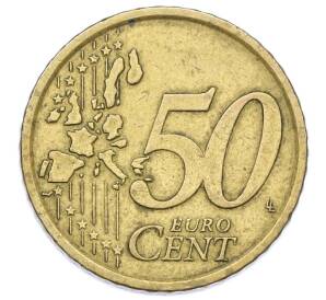 50 евроцентов 2002 года Италия