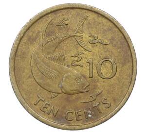 10 центов 1990 года Сейшелы — Фото №1