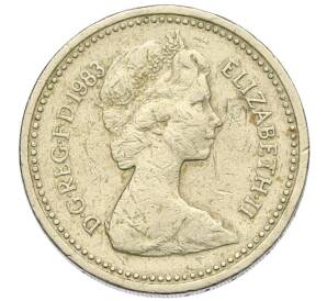 1 фунт 1983 года Великобритания