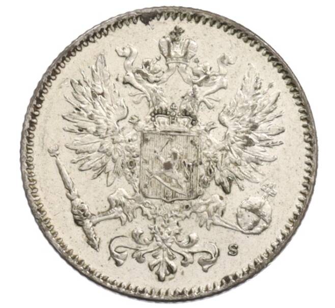 Монета 50 пенни 1914 года Русская Финляндия (Артикул: K10-0948) — Фото №2