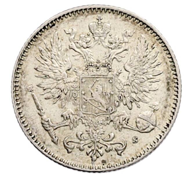 Монета 50 пенни 1914 года Русская Финляндия (Артикул: K10-0950) — Фото №2