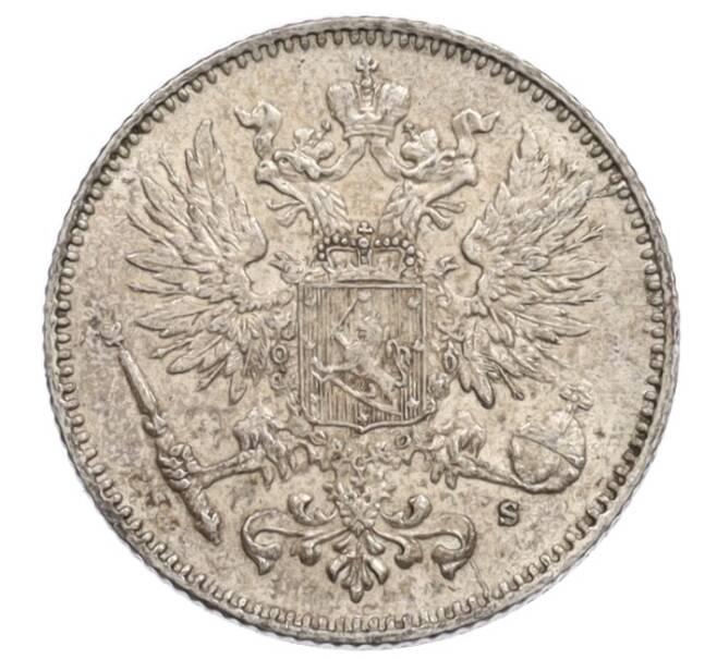 Монета 50 пенни 1914 года Русская Финляндия (Артикул: K10-0951) — Фото №2