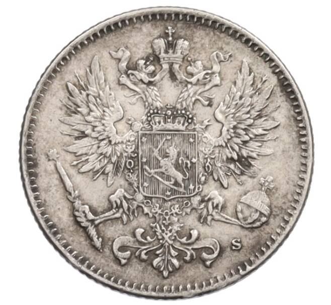 Монета 50 пенни 1916 года Русская Финляндия (Артикул: K10-0952) — Фото №2
