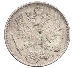 50 пенни 1916 года Русская Финляндия — Фото №2