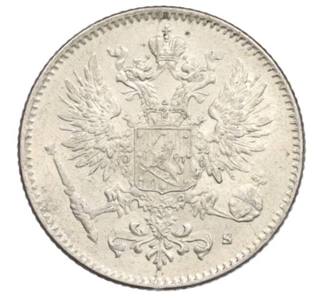 Монета 50 пенни 1916 года Русская Финляндия (Артикул: K10-0969) — Фото №2