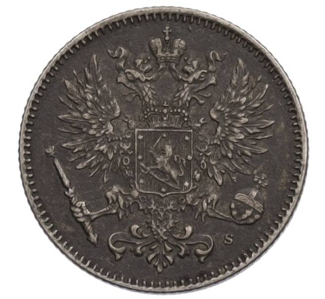 Монета 50 пенни 1916 года Русская Финляндия (Артикул: K10-0970) — Фото №2