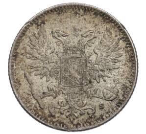 50 пенни 1917 года Русская Финляндия — Орел без корон (Временное правительство) — Фото №2