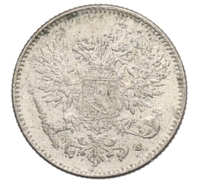 Монета 50 пенни 1917 года Русская Финляндия — Орел без корон (Временное правительство) (Артикул: K10-0976) — Фото №2