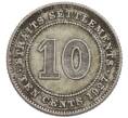 Монета 10 центов 1927 года Стрейтс Сетлментс (Артикул: K10-1059) — Фото №1