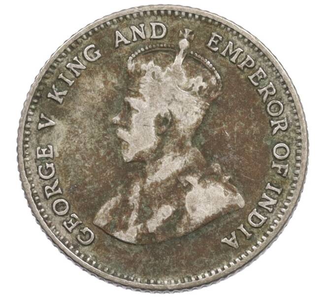 Монета 10 центов 1927 года Стрейтс Сетлментс (Артикул: K10-1064) — Фото №2