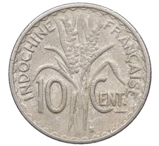 Монета 10 сантимов 1941 года Французский Индокитай (Артикул: K10-1068) — Фото №2