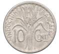 Монета 10 сантимов 1941 года Французский Индокитай (Артикул: K10-1084) — Фото №2