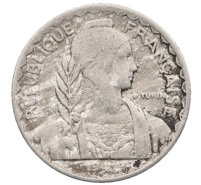 Монета 10 сантимов 1941 года Французский Индокитай (Артикул: K10-1088) — Фото №1