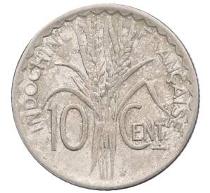 10 сантимов 1941 года Французский Индокитай — Фото №2