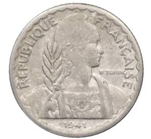 10 сантимов 1941 года Французский Индокитай — Фото №1