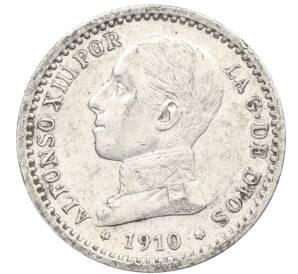 50 сентимо 1910 года Испания — Фото №1