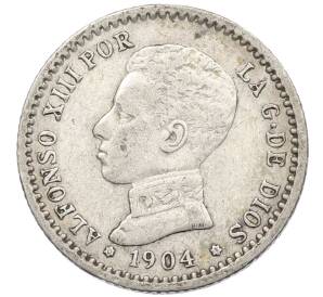 50 сентимо 1904 года Испания — Фото №1