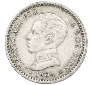 50 сентимо 1904 года Испания — Фото №1