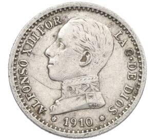 50 сентимо 1910 года Испания — Фото №1