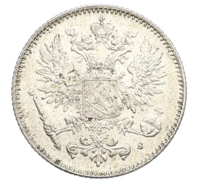 Монета 50 пенни 1916 года Русская Финляндия (Артикул: K10-1232) — Фото №2