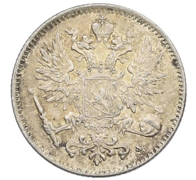 Монета 50 пенни 1916 года Русская Финляндия (Артикул: K10-1234) — Фото №2