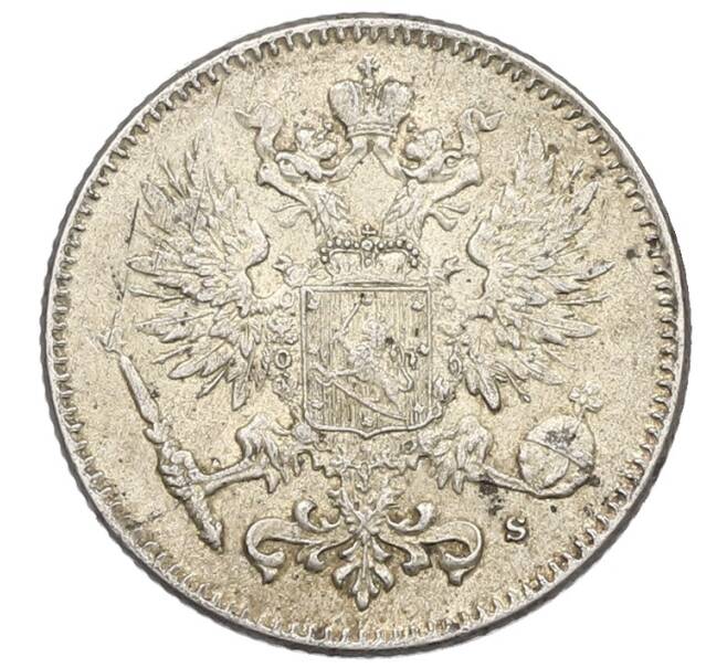 Монета 50 пенни 1916 года Русская Финляндия (Артикул: K10-1237) — Фото №2