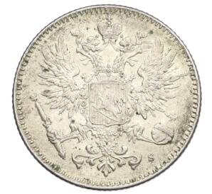 50 пенни 1916 года Русская Финляндия — Фото №2