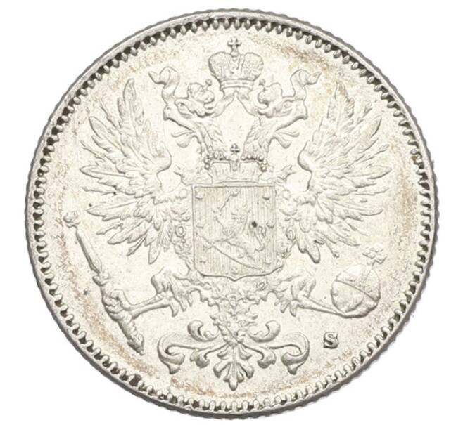 Монета 50 пенни 1916 года Русская Финляндия (Артикул: K10-1242) — Фото №2