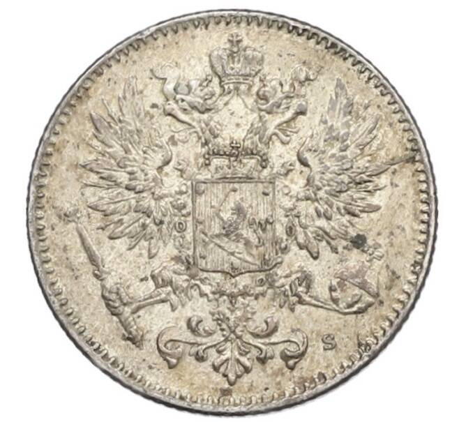 Монета 50 пенни 1916 года Русская Финляндия (Артикул: K10-1243) — Фото №2