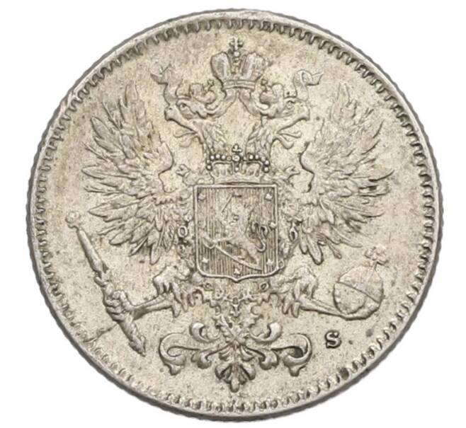 Монета 50 пенни 1916 года Русская Финляндия (Артикул: K10-1244) — Фото №2