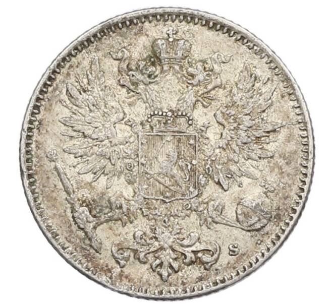 Монета 50 пенни 1916 года Русская Финляндия (Артикул: K10-1245) — Фото №2