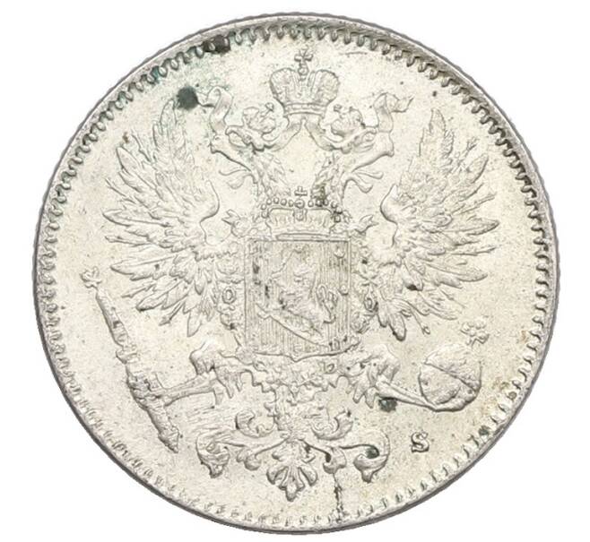 Монета 50 пенни 1916 года Русская Финляндия (Артикул: K10-1254) — Фото №2