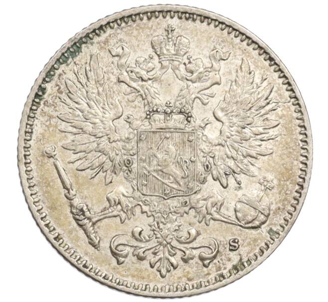 Монета 50 пенни 1914 года Русская Финляндия (Артикул: K10-1273) — Фото №2