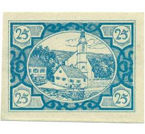 25 геллеров 1920 года Австрия — Коммуна Фишльхам (Нотгельд) — Фото №1