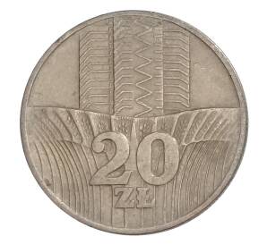 20 злотых 1974 года Польша — Фото №2