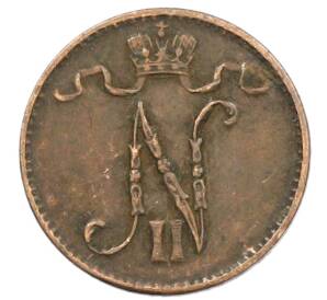 1 пенни 1911 года Русская Финляндия