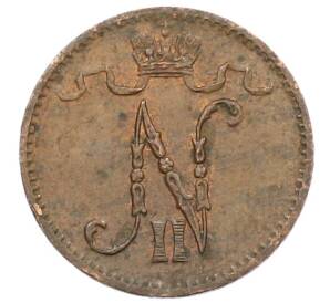 1 пенни 1915 года Русская Финляндия — Фото №2