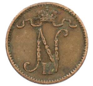 1 пенни 1911 года Русская Финляндия