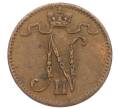 Монета 1 пенни 1915 года Русская Финляндия (Артикул: K10-1355) — Фото №2