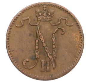 1 пенни 1915 года Русская Финляндия — Фото №2