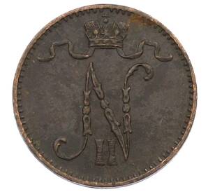 1 пенни 1909 года Русская Финляндия — Фото №2