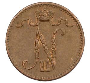 1 пенни 1916 года Русская Финляндия — Фото №2