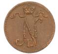 Монета 1 пенни 1916 года Русская Финляндия (Артикул: K10-1372) — Фото №2