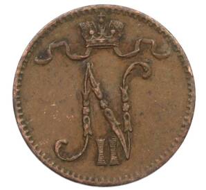 1 пенни 1907 года Русская Финляндия