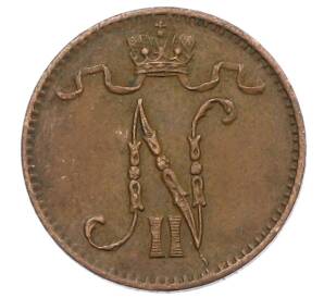 1 пенни 1915 года Русская Финляндия — Фото №2