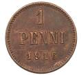 Монета 1 пенни 1916 года Русская Финляндия (Артикул: K10-1382) — Фото №1